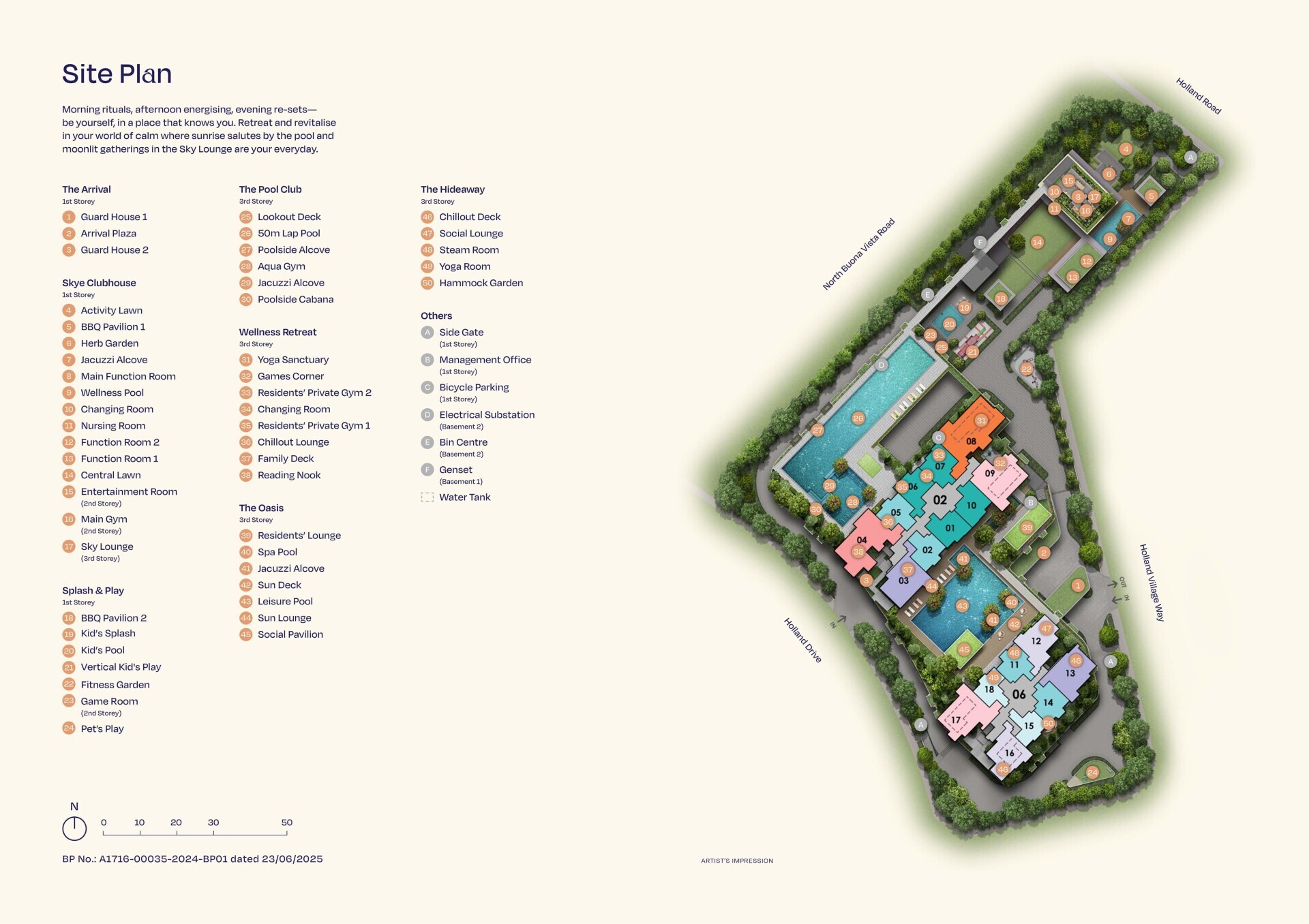 Skye At Holland siteplan